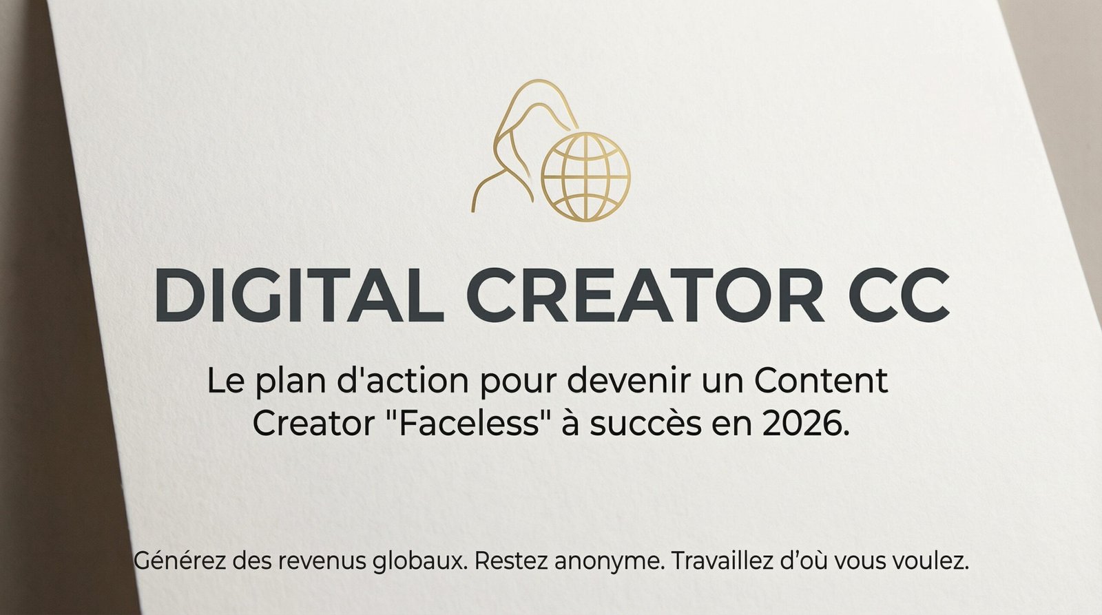 Le plan d’action complet pour devenir un Content Creator Faceless à succès en 2026